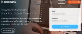 خدمة blockless VPN